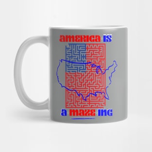 America Is A-Maze-ing Mug